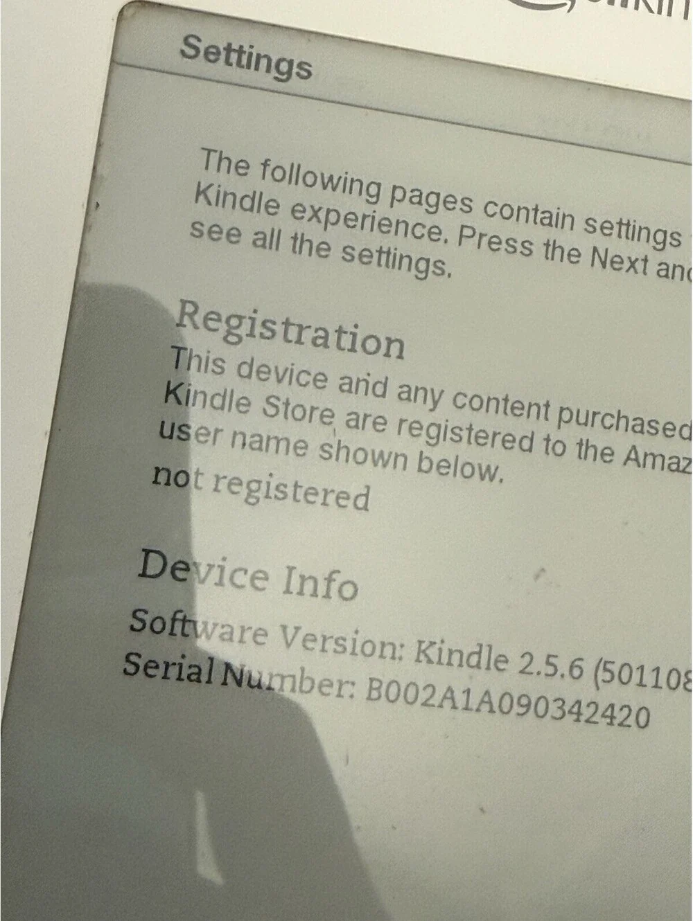 Amazon Kindle  6